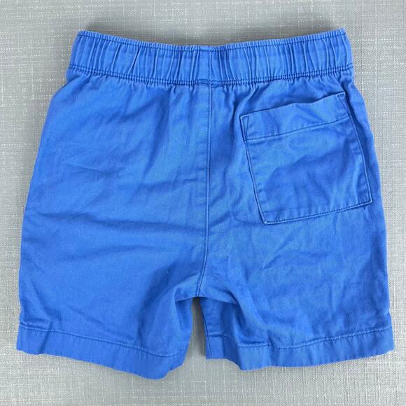 J. Crew Boys Drawstring Twill Dock Short Blue 6 - Picture 4 of 6